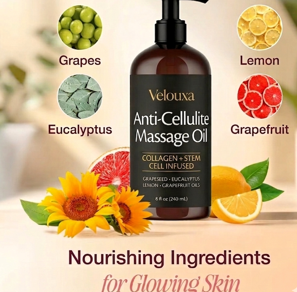 Velouxa™ Botanical Body Massage Oil