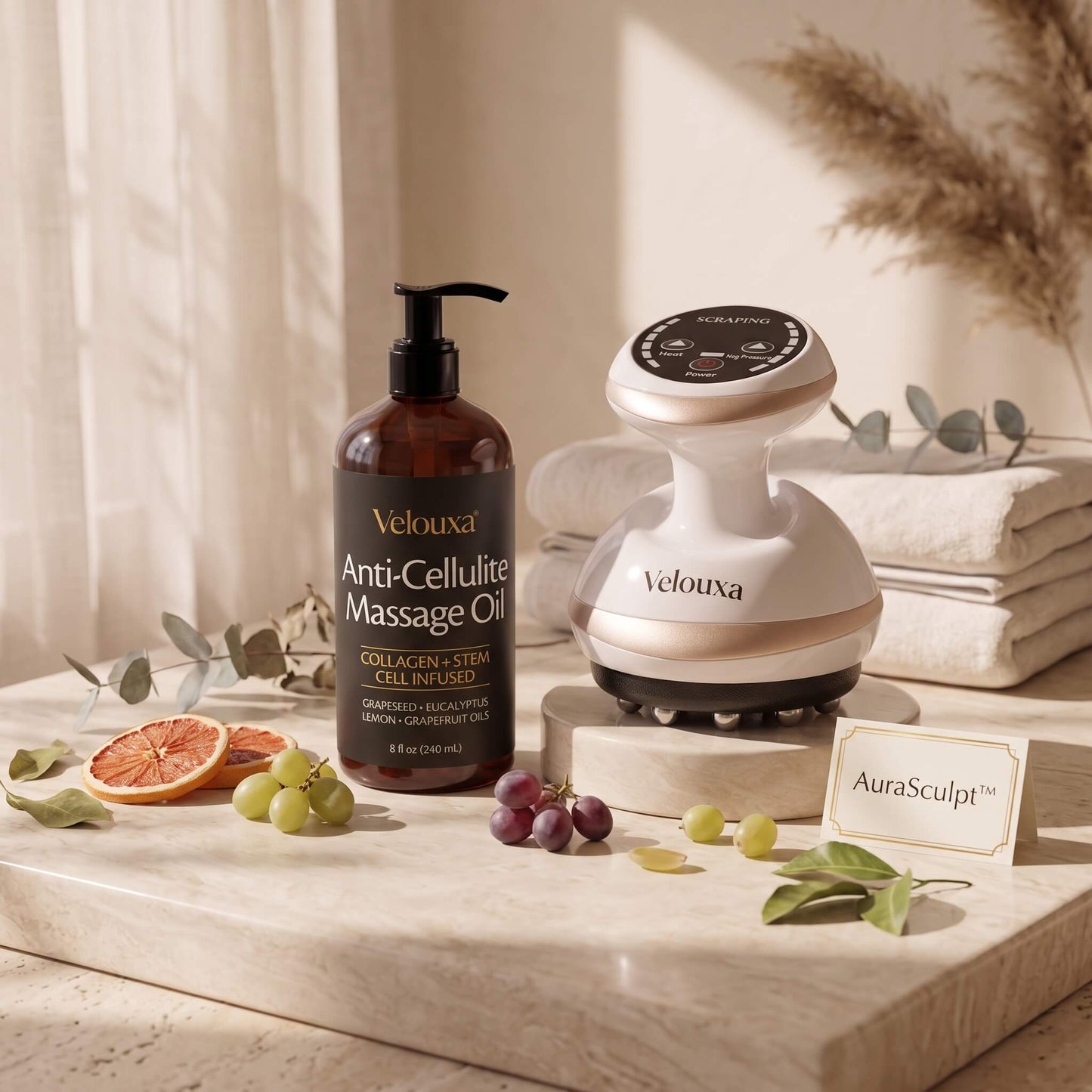 Velouxa™ AuraSculpt Body Massage Device