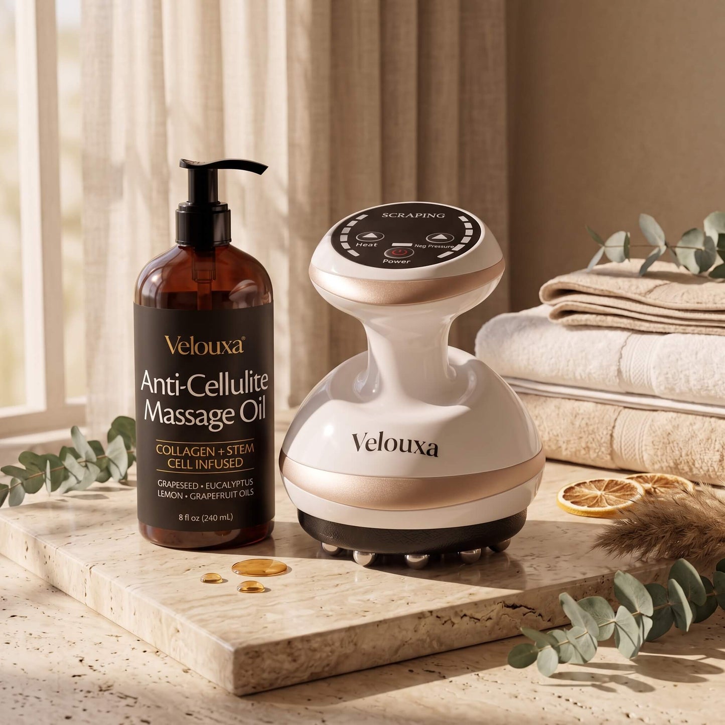 Velouxa™ Botanical Body Massage Oil
